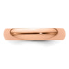 Half Round Lightweight Band — 4 mm