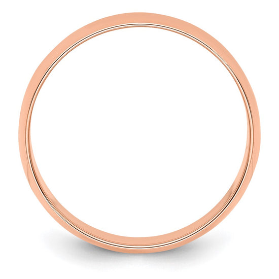 Half Round Lightweight Band — 6 mm