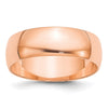 Half Round Lightweight Band — 6 mm