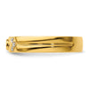 14k Hexagon Diamond Mens Complete Wedding Band
