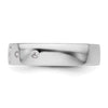 14k White Gold Diamond Womens Complete Wedding Band