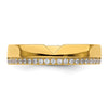 14k Diamond Mens Complete Wedding Band