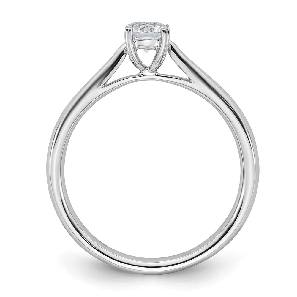 Gold Round Diamond Solitaire Rings