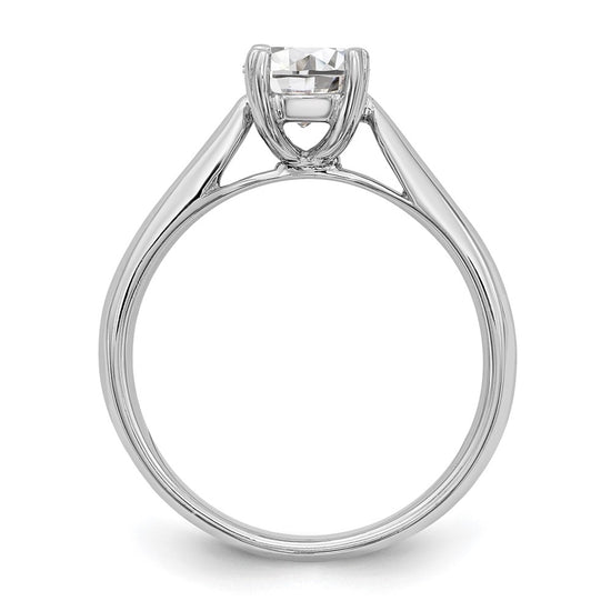 Gold Round Diamond Solitaire Rings