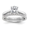 Gold Round Diamond Solitaire Rings