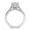 Diamond Semi-mount Engagement Rings