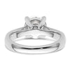 Diamond Semi-mount Engagement Rings