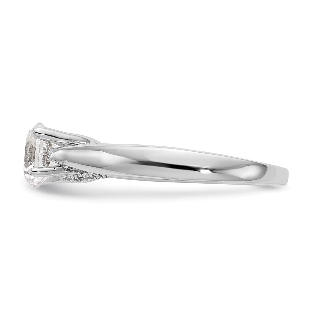 Diamond Solitaire Semi-Mount Engagement Rings