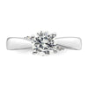 Diamond Solitaire Semi-Mount Engagement Rings
