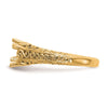 14k Yellow Gold 1.25 carat (7.00 mm) 6-Prong Vintage Round Solitaire Engagement Ring Mounting