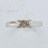 Peg Set Diamond Semi-mount Engagement Rings