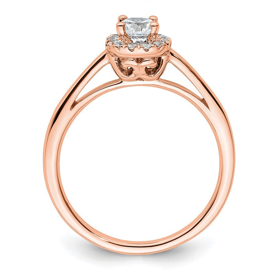 Diamond Semi-mount Engagement Rings