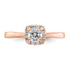 Diamond Semi-mount Engagement Rings