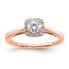 Diamond Semi-mount Engagement Rings