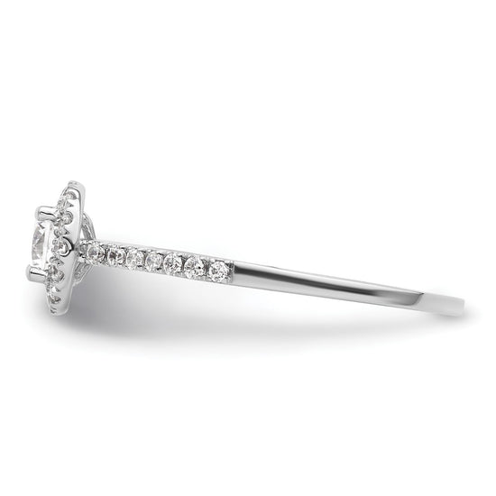 Halo Diamond Semi-mount Engagement Rings