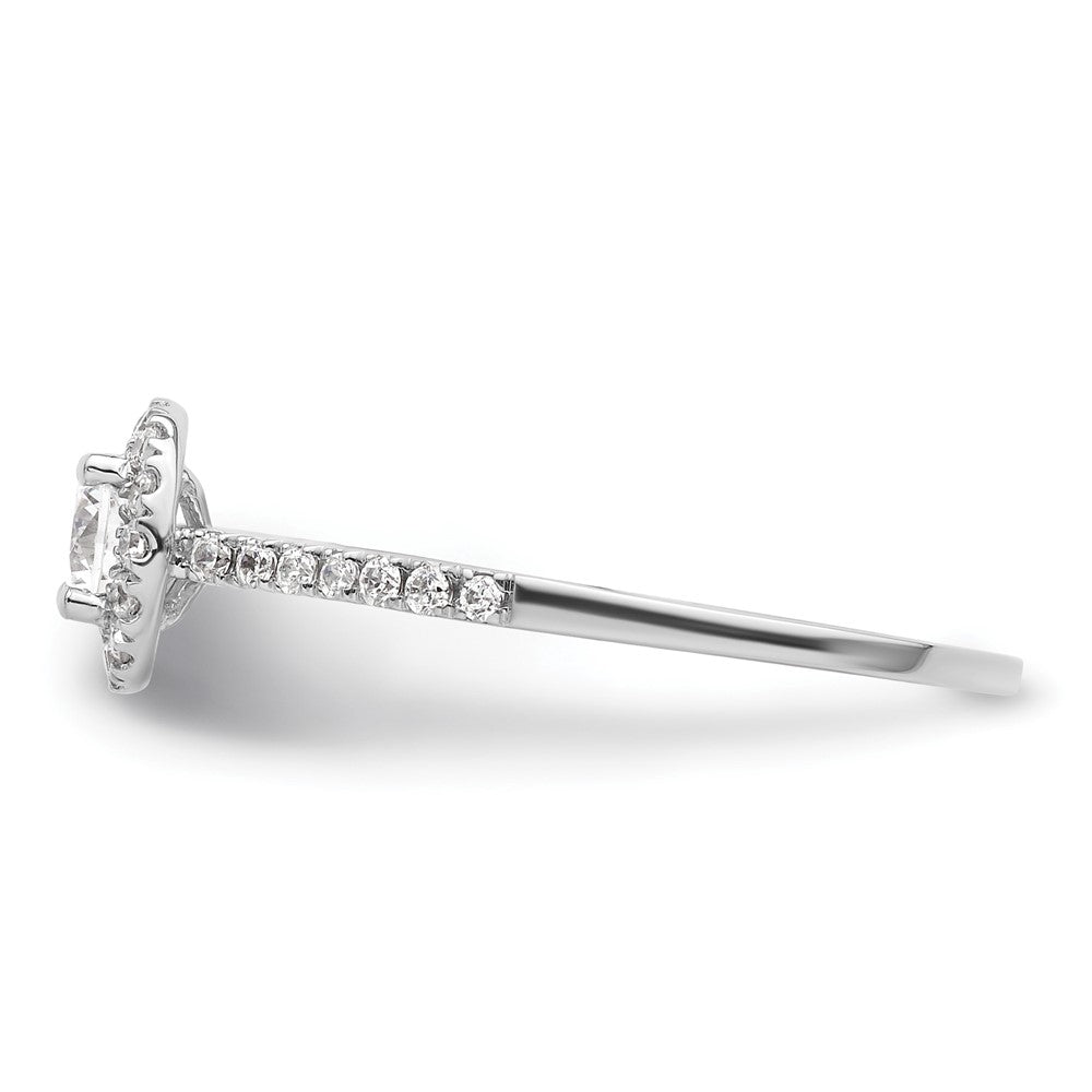 Halo Diamond Semi-mount Engagement Rings