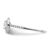 Halo Diamond Semi-mount Engagement Rings