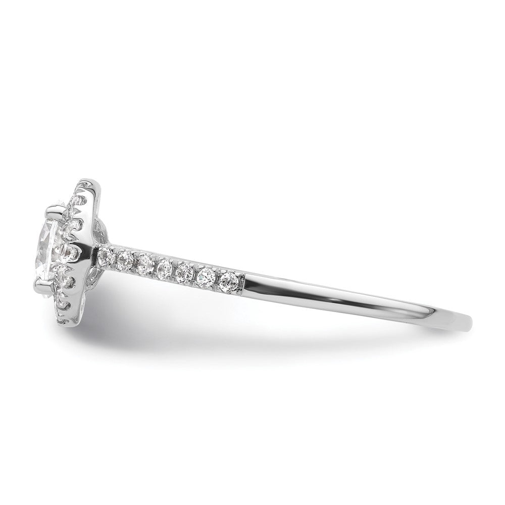 Halo Diamond Semi-mount Engagement Rings