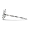 Marquise Halo Diamond Semi-mount Engagement Rings