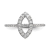 Marquise Halo Diamond Semi-mount Engagement Rings
