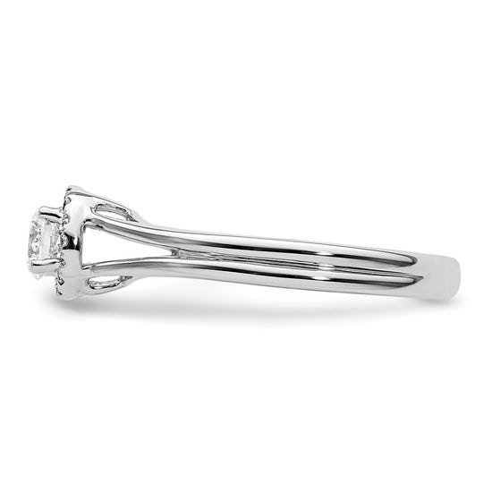 Halo Diamond Semi-mount Engagement Rings