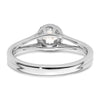 Halo Diamond Semi-mount Engagement Rings