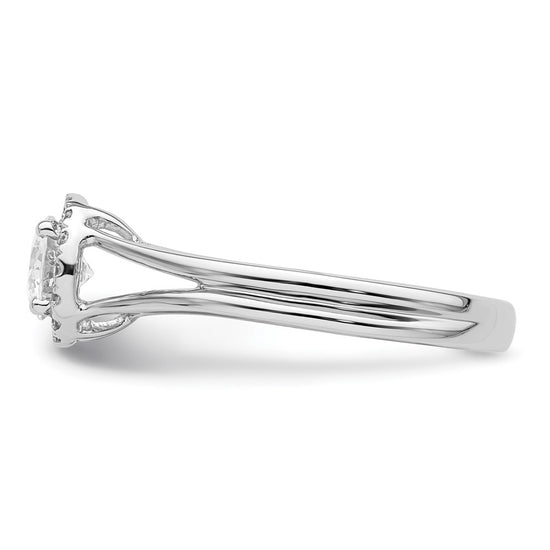 Halo Diamond Semi-mount Engagement Rings