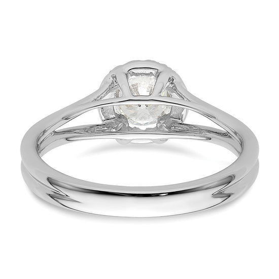 Halo Diamond Semi-mount Engagement Rings