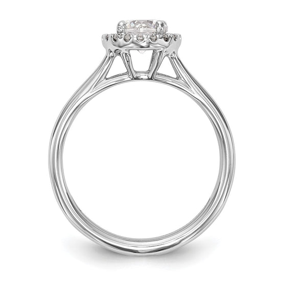 Halo Diamond Semi-mount Engagement Rings