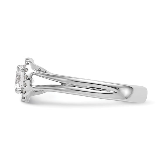 Halo Diamond Semi-mount Engagement Rings