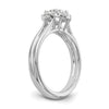 Halo Diamond Semi-mount Engagement Rings