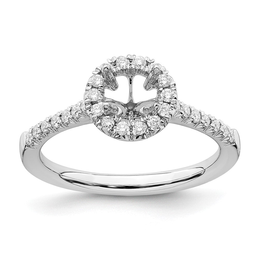Halo Diamond Semi-mount & Complete Engagement Rings
