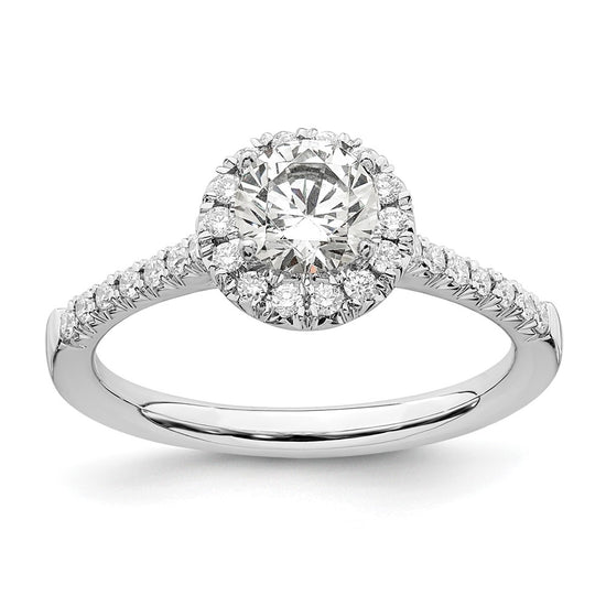 Halo Diamond Semi-mount & Complete Engagement Rings