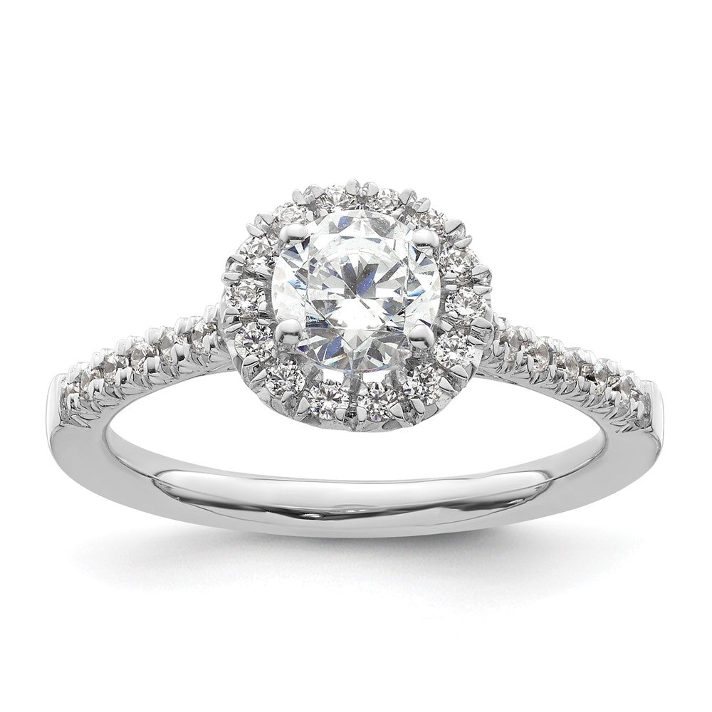 Halo Diamond Semi-mount & Complete Engagement Rings