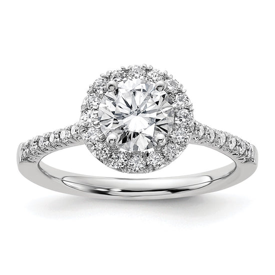 Halo Diamond Semi-mount & Complete Engagement Rings