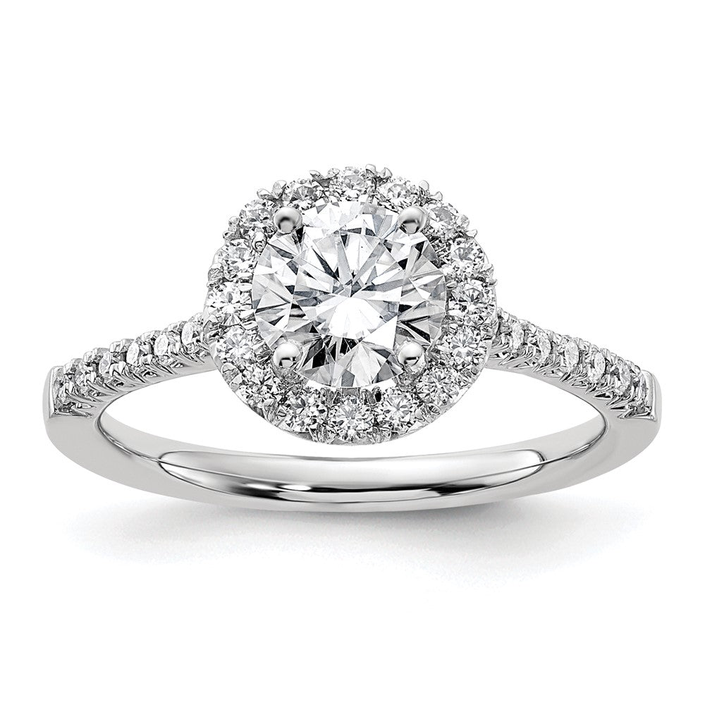 Halo Diamond Semi-mount & Complete Engagement Rings