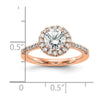 Halo Diamond Semi-mount & Complete Engagement Rings