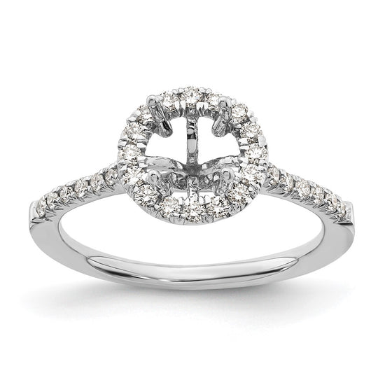 Halo Diamond Semi-mount & Complete Engagement Rings