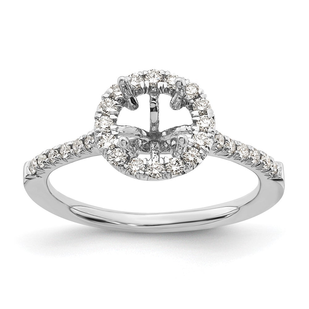 Halo Diamond Semi-mount & Complete Engagement Rings
