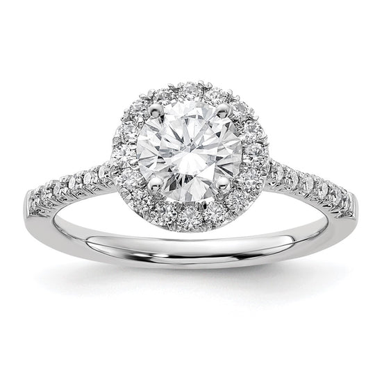Halo Diamond Semi-mount & Complete Engagement Rings