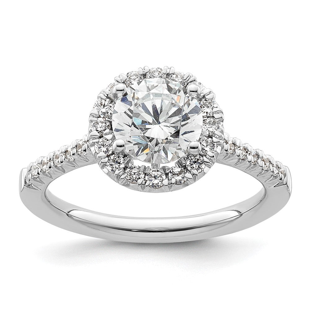 Halo Diamond Semi-mount & Complete Engagement Rings