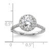 Halo Diamond Semi-mount & Complete Engagement Rings