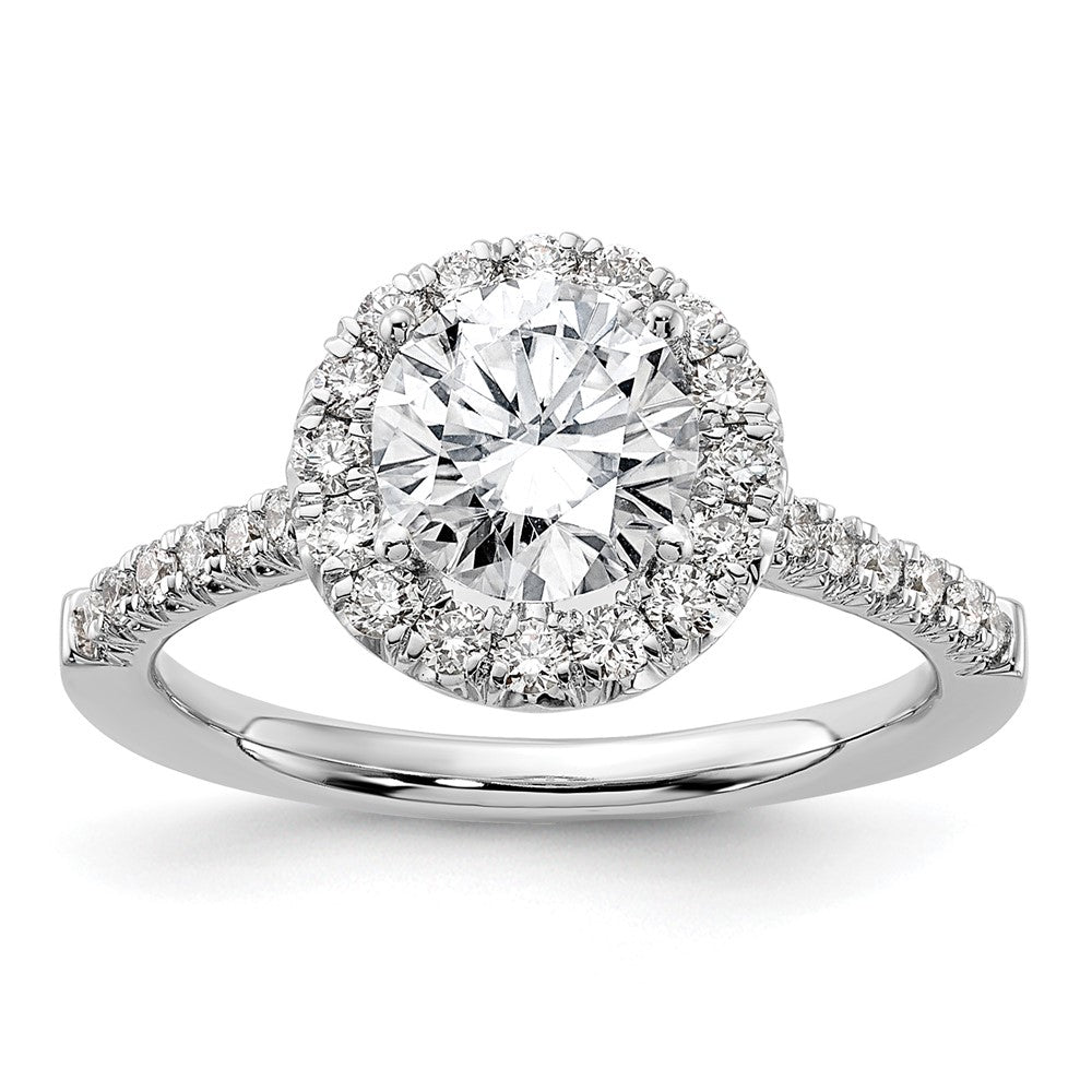 Halo Diamond Semi-mount & Complete Engagement Rings