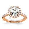 Halo Diamond Semi-mount & Complete Engagement Rings