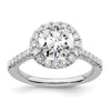 Halo Diamond Semi-mount & Complete Engagement Rings