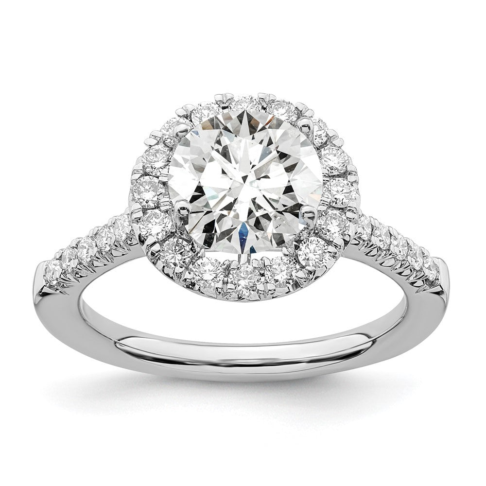 Halo Diamond Semi-mount & Complete Engagement Rings
