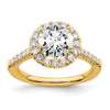 Halo Diamond Semi-mount & Complete Engagement Rings