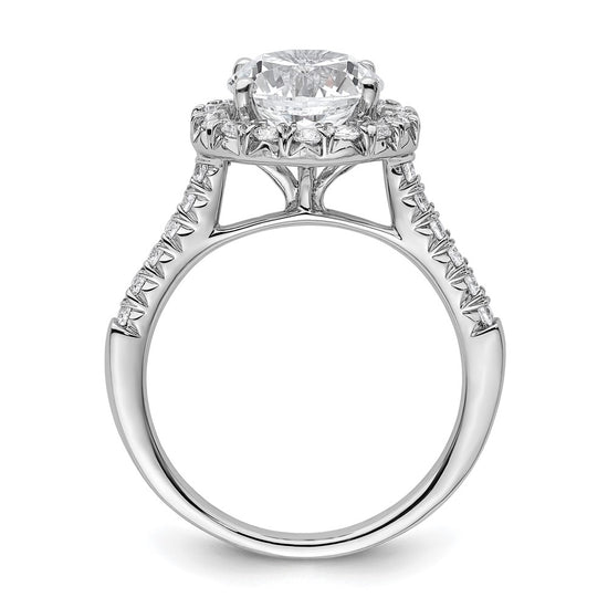Halo Diamond Semi-mount & Complete Engagement Rings