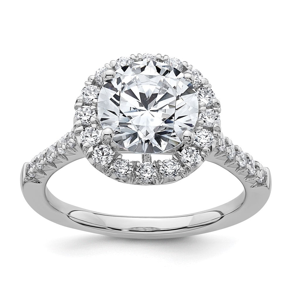 Halo Diamond Semi-mount & Complete Engagement Rings