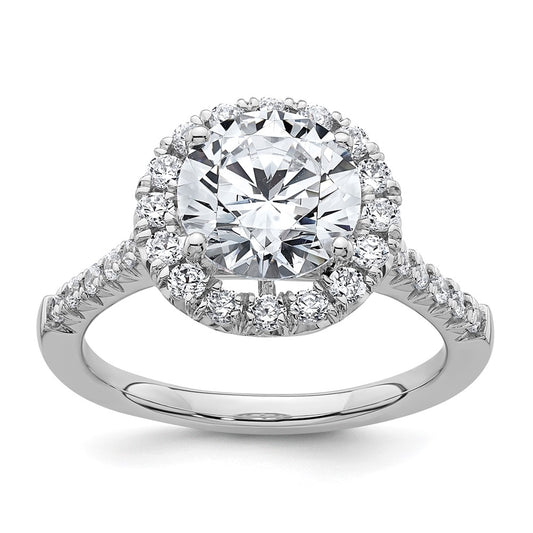 Halo Diamond Semi-mount & Complete Engagement Rings